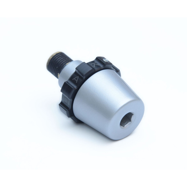 Kaoko Kaoko Throttle Stabilizer for the Yamaha Fazer FZ1, Fazer FZ6, TDM850, TDM900, XJR1200, XJR1300, MT01 (silver finish)